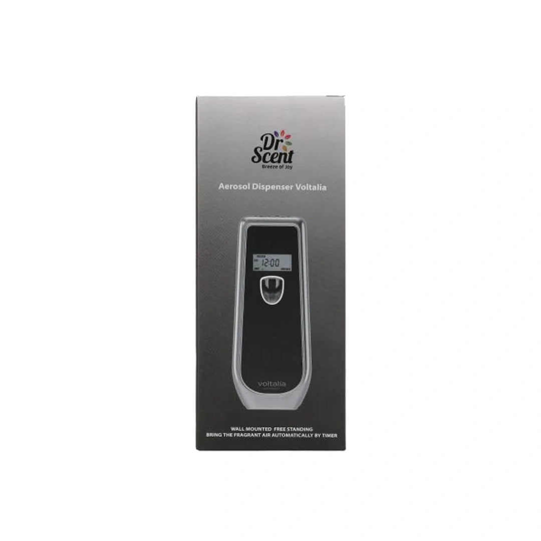 Dr. Scent Dispenser DS Aerosol-LCD Voltalia (Silver and Black) in Qatar Dr. Scent Dispenser DS Aerosol-LCD Voltalia (Silver and Black) in Qatar
